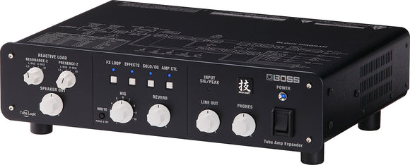 Boss Waza Tube Amp Expander Load Box Power Stage Cab Emulator IR Loader
