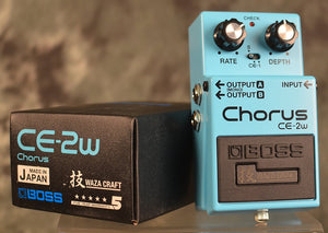 Boss CE-2w Waza Craft Chorus pedal