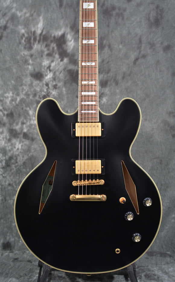 Epiphone Emily Wolfe Sheraton Stealth Black Aged Gloss