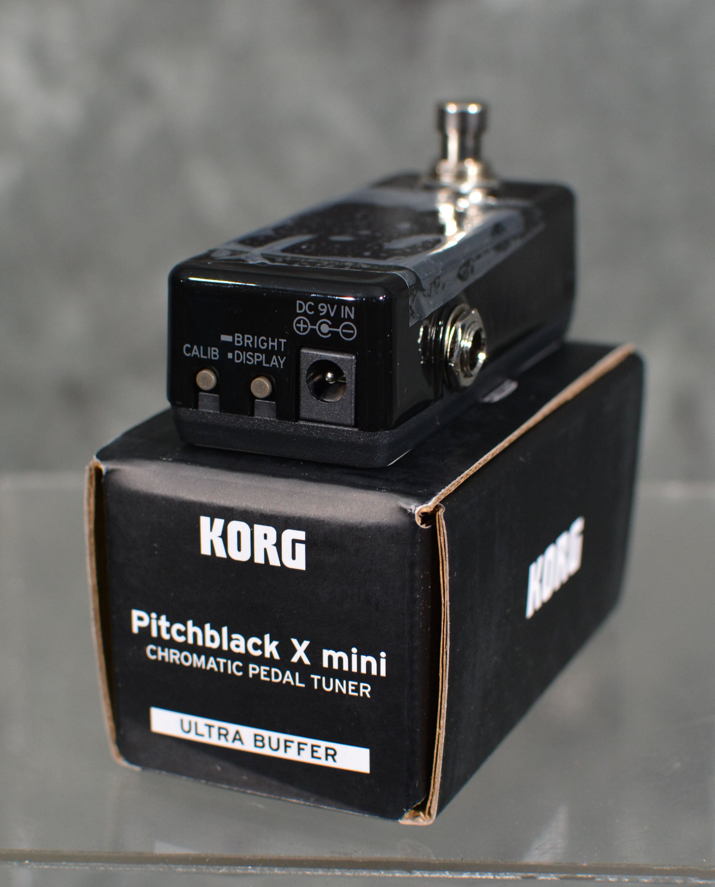 Korg Pitchblack X Mini Chromatic Pedal Tuner True Ultra Buffer