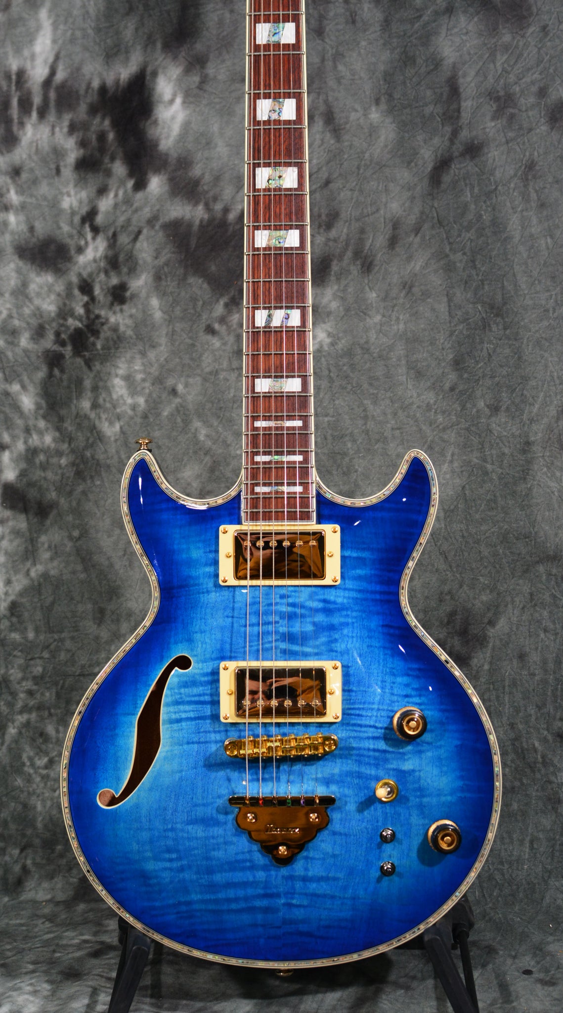 Ibanez AR520 AR520HFM Light Blue Burst – Mainstagemusic