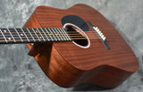 Martin D-10E Road Series Satin Sapele Acoustic Electric Dreadnought