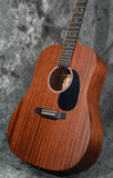 Martin D-10E Road Series Satin Sapele Acoustic Electric Dreadnought