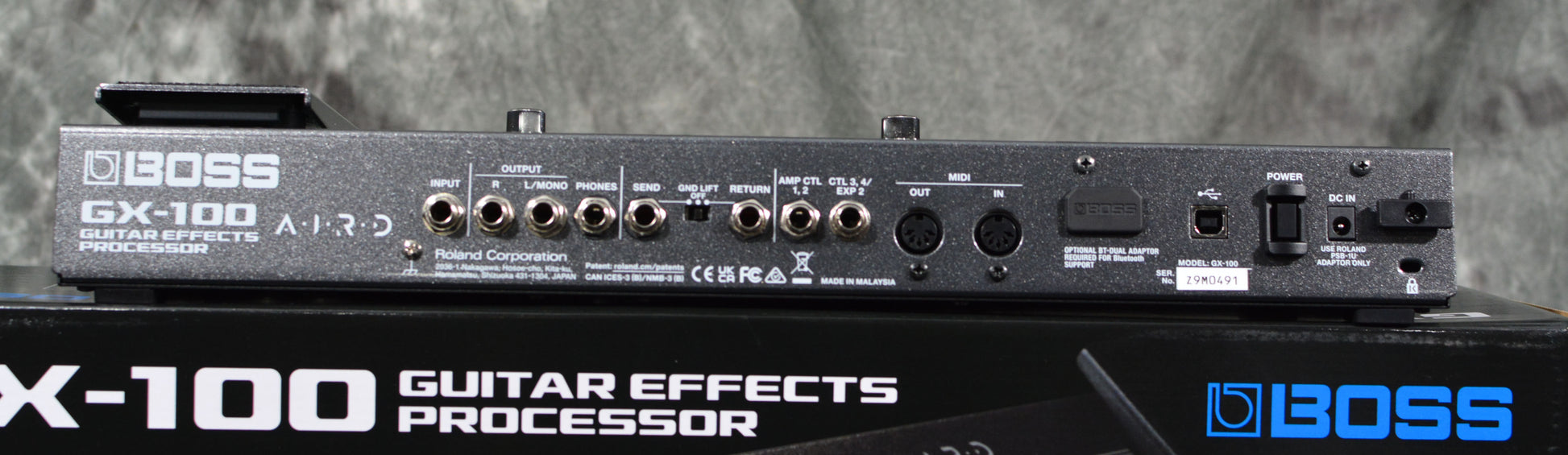 boss gx 100 expression pedal Boss GX-100 Guitar Multi-Effects Processor – Mainstagemusic