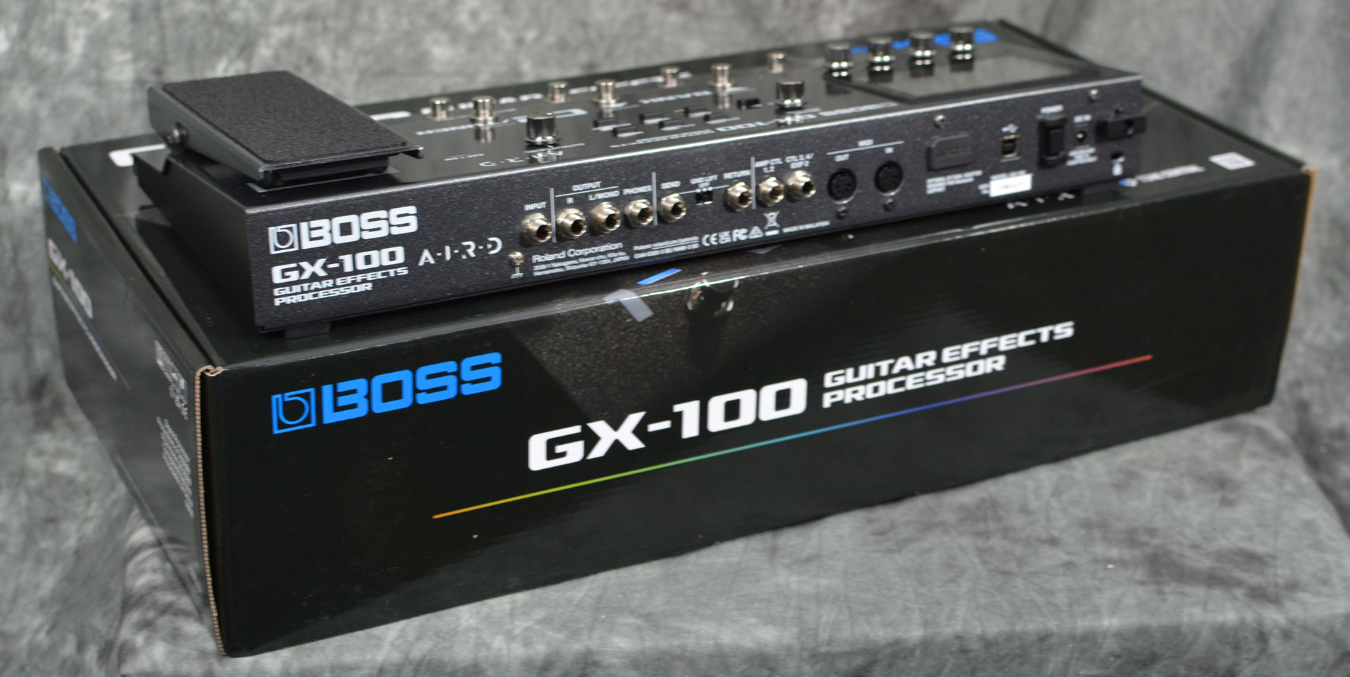 guitar effects processor pedal Boss GX-100 Guitar Multi-Effects Processor – Mainstagemusic