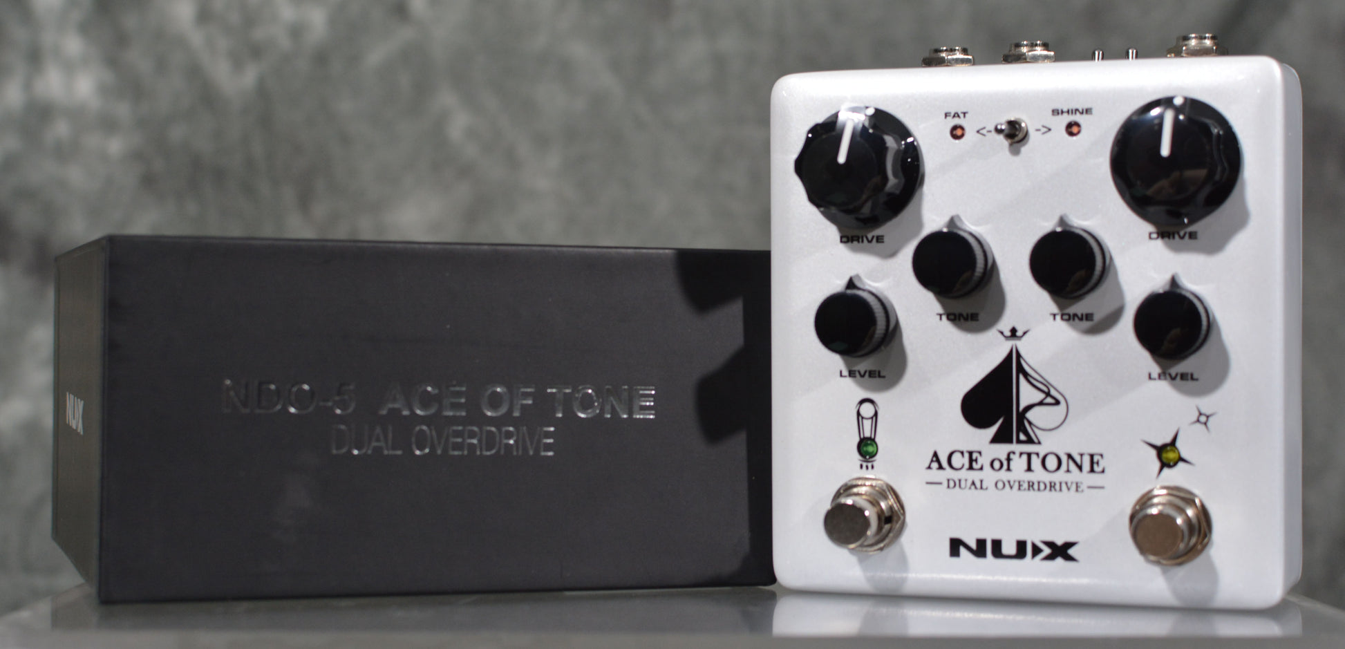 nux overdrive pedal NuX NDO-5 Ace Of Tone Dual Stackable Overdrive – Mainstagemusic