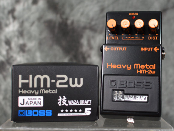 Boss HM-2W Waza Craft Heavy Metal Distortion Pedal