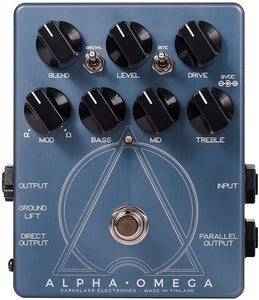 Darkglass Electronics Alpha Omega AO Active Bass Preamp DI Pedal