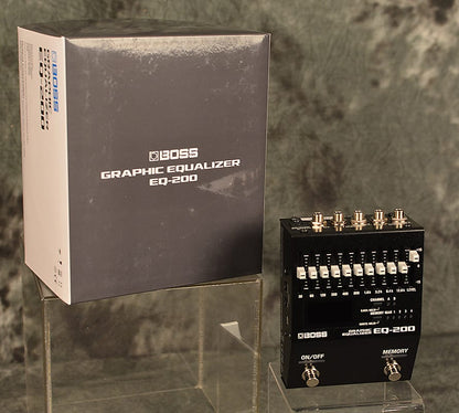 Boss EQ-200 Graphic Equalizer Pedal 10 Band Digital Memory – Mainstagemusic