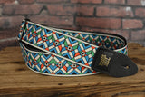 Ernie Ball Polypro Deluxe Jacquard Guitar Strap Kaleidoscope Blue