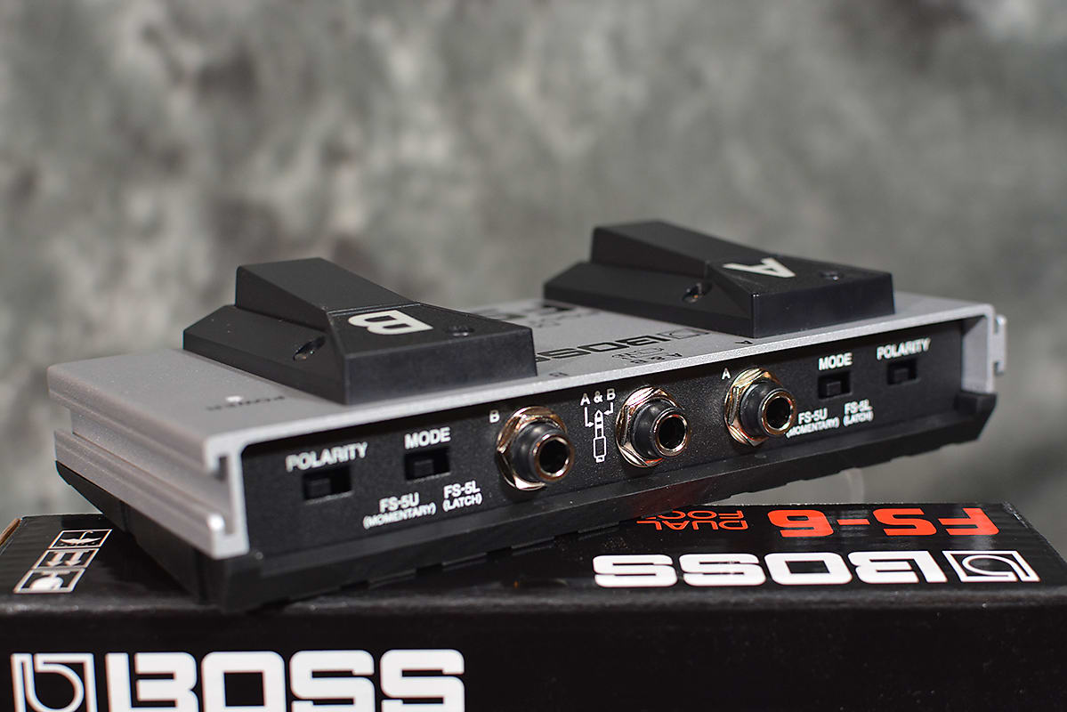 pedal fs 6 boss Boss FS-6 Dual Foot Switch Pedal