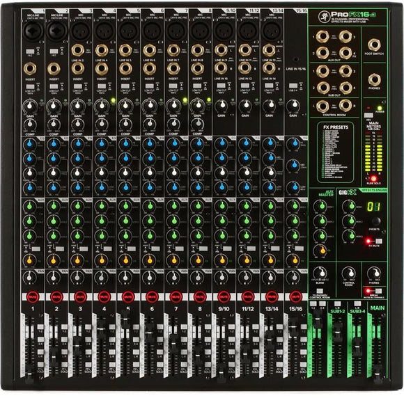 Mackie ProFX16v3 16-Channel Professional USB Mixer
