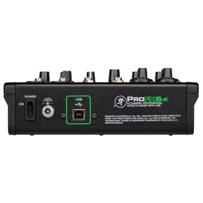 Mackie ProFX6v3 6-Channel Professional USB Mixer