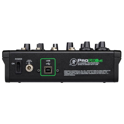 Mackie ProFX6v3 6-Channel Professional USB Mixer