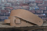 Henry Heller HAB25 American Buffa b lo Premium Leather Guitar Strap Natural