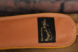 Henry Heller HP50-BRN Vintage 50s Series Brown Thin Garment Leather Guitar Strap