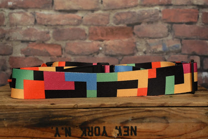 Henry Heller HSUB2-49 Retro Multi Color Tetris Guitar Strap