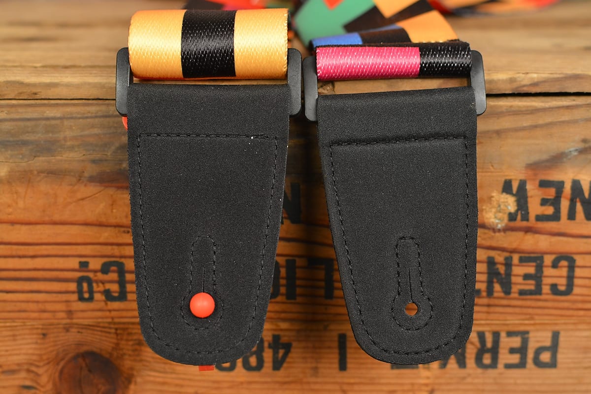 Henry Heller HSUB2-49 Retro Multi Color Tetris Guitar Strap