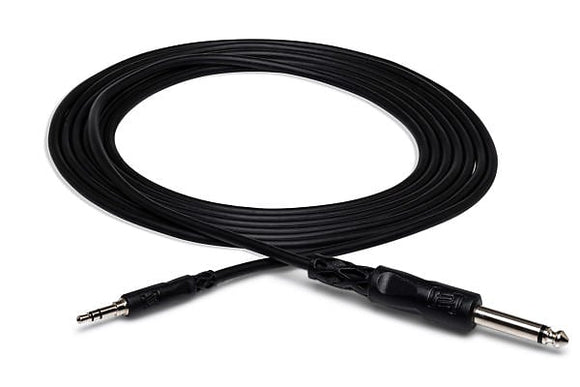 Hosa Technology CMP-105 Mono Interconnect 1/4 to 3.5mm TRS