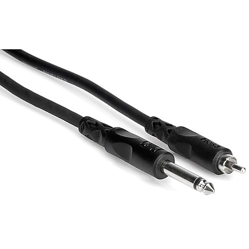 Hosa Technology CPR-110 Unbalanced Interconnect 1/4 in TS to RCA