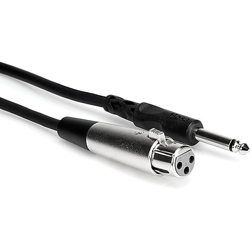 Hosa Technology PXF-105 Unbalanced Interconnect XLR3F to 1/4 in TS