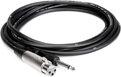 Hosa Technology PXF-105 Unbalanced Interconnect XLR3F to 1/4 in TS