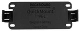 Rockboard Pedalboard Quickmount Type L Pedal Mounting plate for Mini Pedals