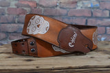 Right On Straps Leathercraft Series Sugar Skull Woody