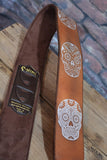 Right On Straps Leathercraft Series Sugar Skull Woody