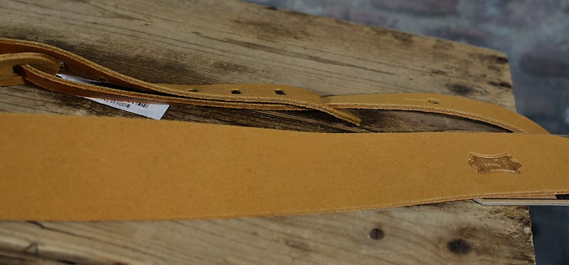 Levy's M120H-XL-V2-TAN 2" Tan Leather Strap