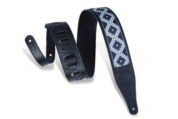 Levy's MG17SL-BLK Souldier Premium Guitar Strap Black