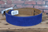 Levy's 2 1/2" MS317PAI-IND Suede Leather Guitar Strap, Indigo