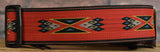 Levy's MSSN80-RED Southwest Jacquard Weave Strap
