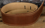 Martin Ball Leather Premium Guitar Strap Brown