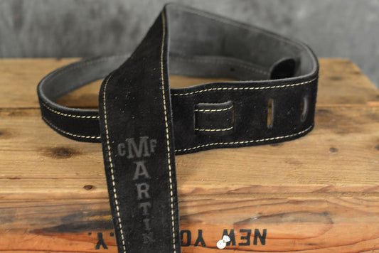 Martin Suede Guitar Strap Black 180016
