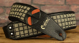 Right On Straps Mojo Amp Series Checker Handmade Vegan Guitar Strap