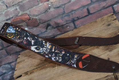 Right On Straps Mojo Collection Lady Luck Premium Vegan Leather Guitar Strap
