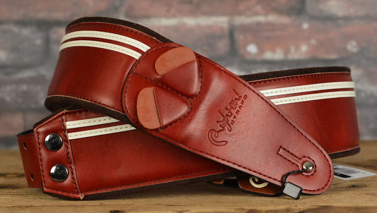 Right On Straps Mojo Collection Race Red Vegan Strap