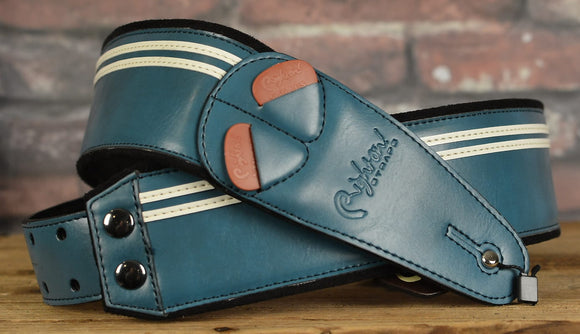 Right On Straps Mojo Collection Race Teal Vegan Strap