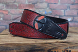 Right On Straps Mojo Collection Sandokan Red Premium Vegan Guitar Strap
