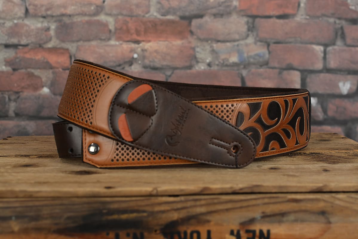 Right On Straps Mojo Series Nashville Premium Guitar Strap Woody