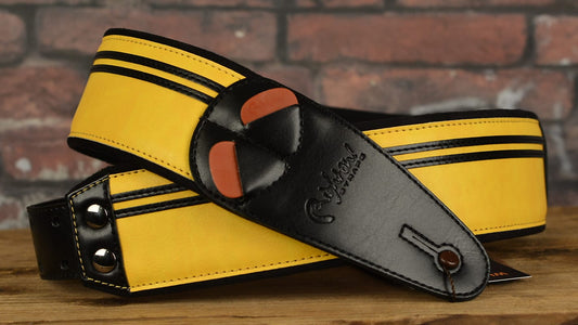 Right On Straps Mojo Series Race Yellow Vegan Strap (Bruce Lee/Kill Bill)