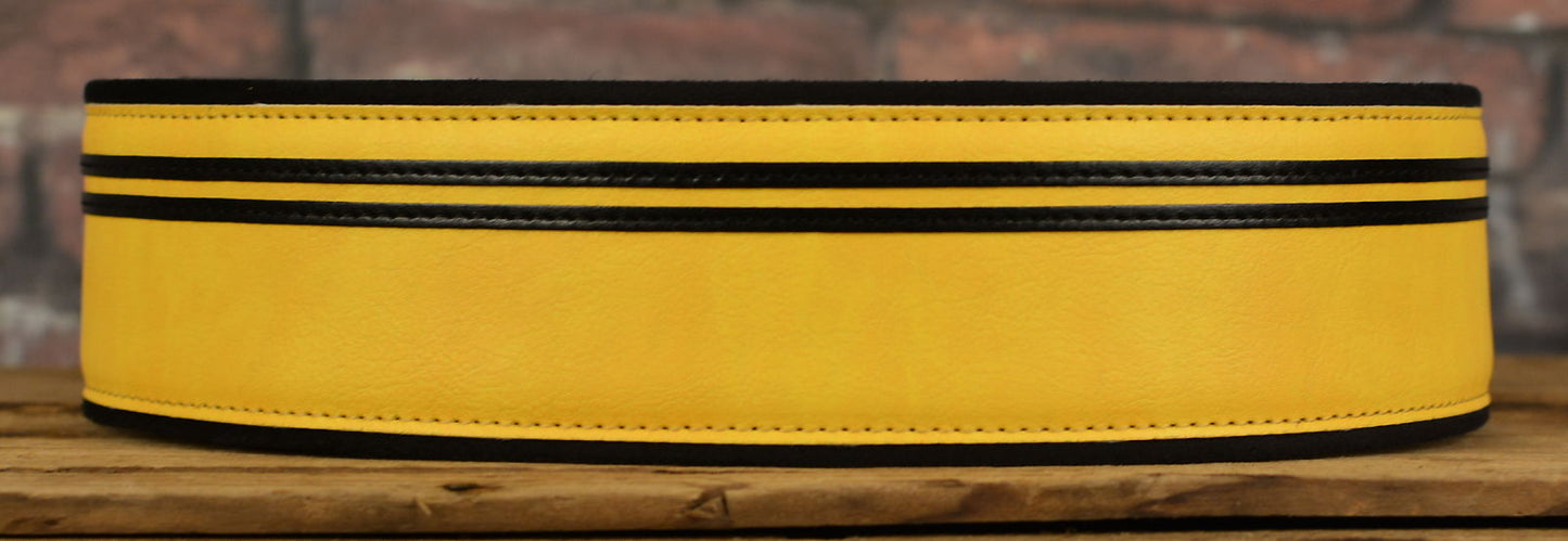 Right On Straps Mojo Series Race Yellow Vegan Strap (Bruce Lee/Kill Bill)