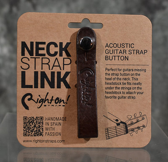 Right On Straps Neck Strap Link Brown