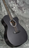 Martin OMC-X1E Jett Black Acoustic Electric Cutaway Guitar & Gigbag