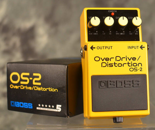 Boss OS-2 Overdrive / Distortion Pedal Combo