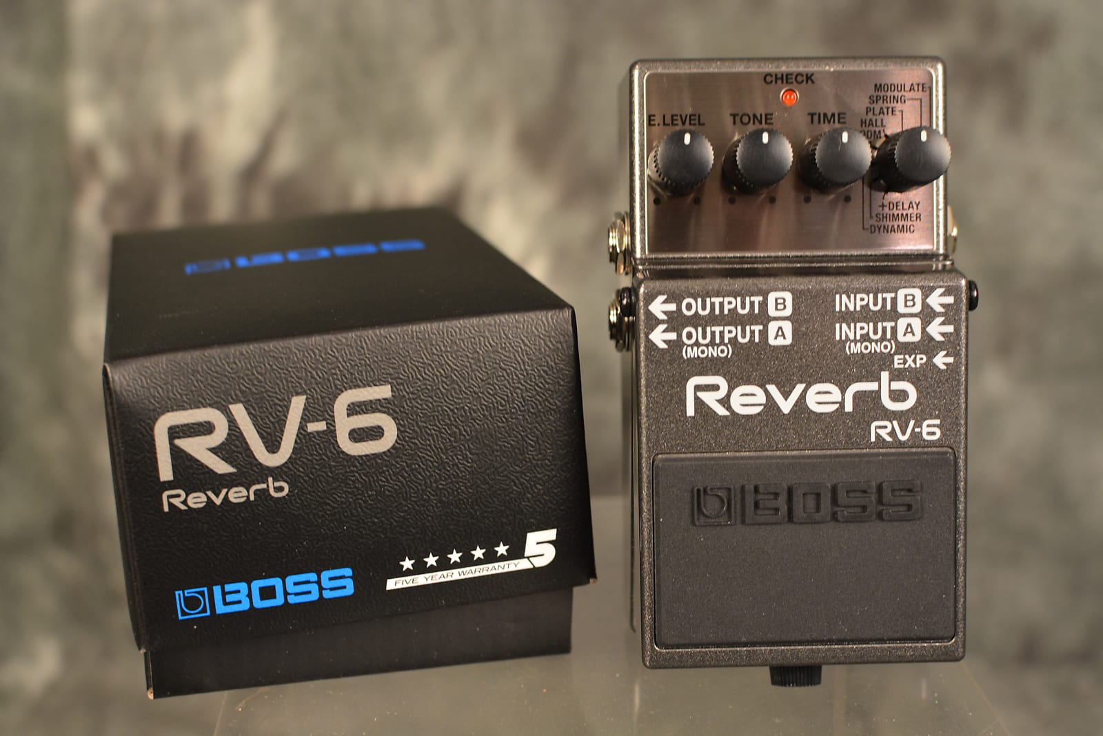 Boss RV-6 Digital Reverb Pedal – Mainstagemusic