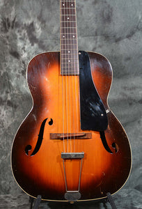 Slingerland May Bell Violin Craft Archtop Acoustic Guitar Style 82 Vintage 1936 Sunburst