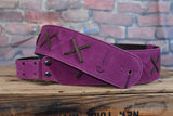 Right On Straps Special Collection David Gilmour Hendrix Purple Premium Guitar Strap