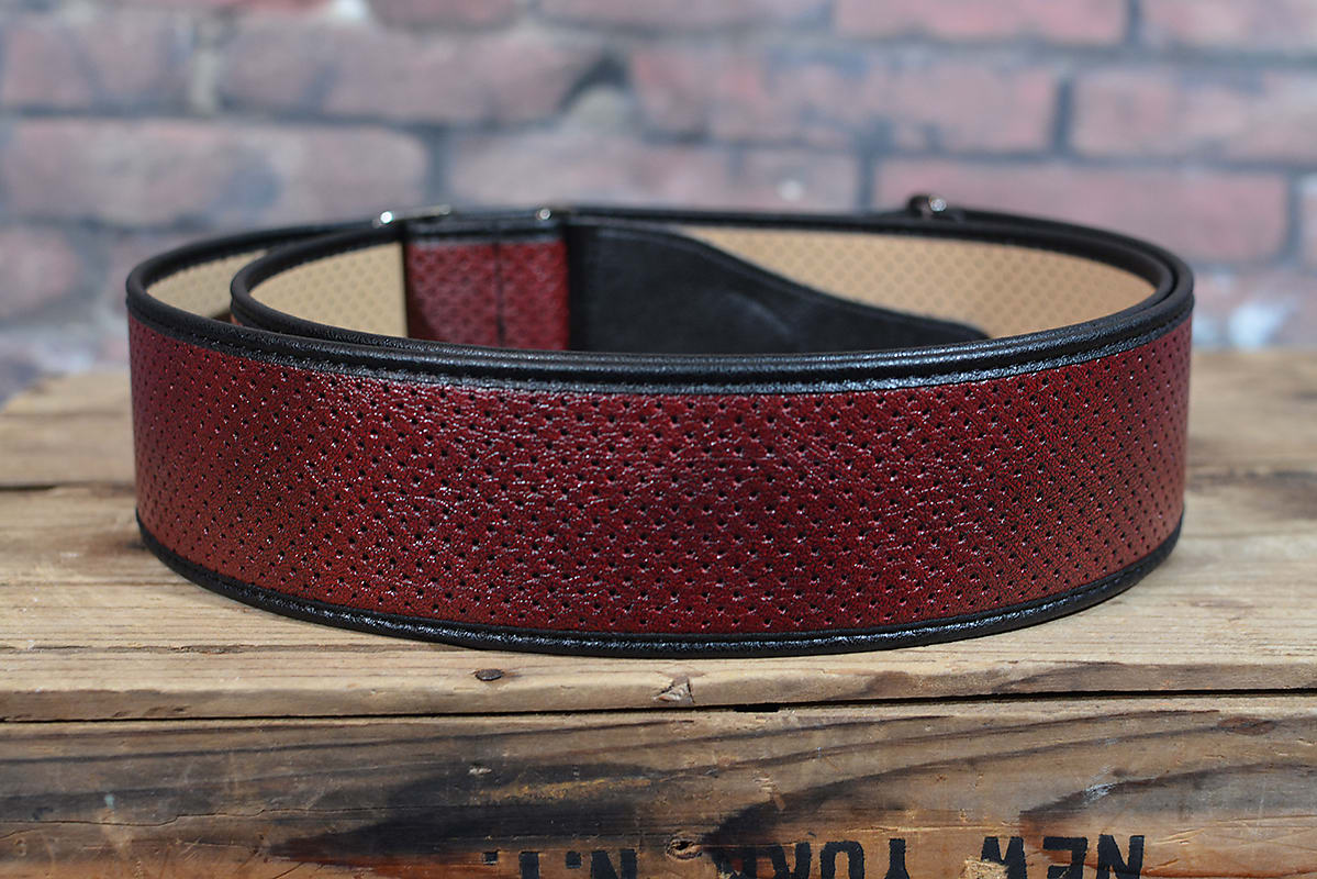 Right On Straps Special Collection Monte Carlo Premium Guitar Strap Red